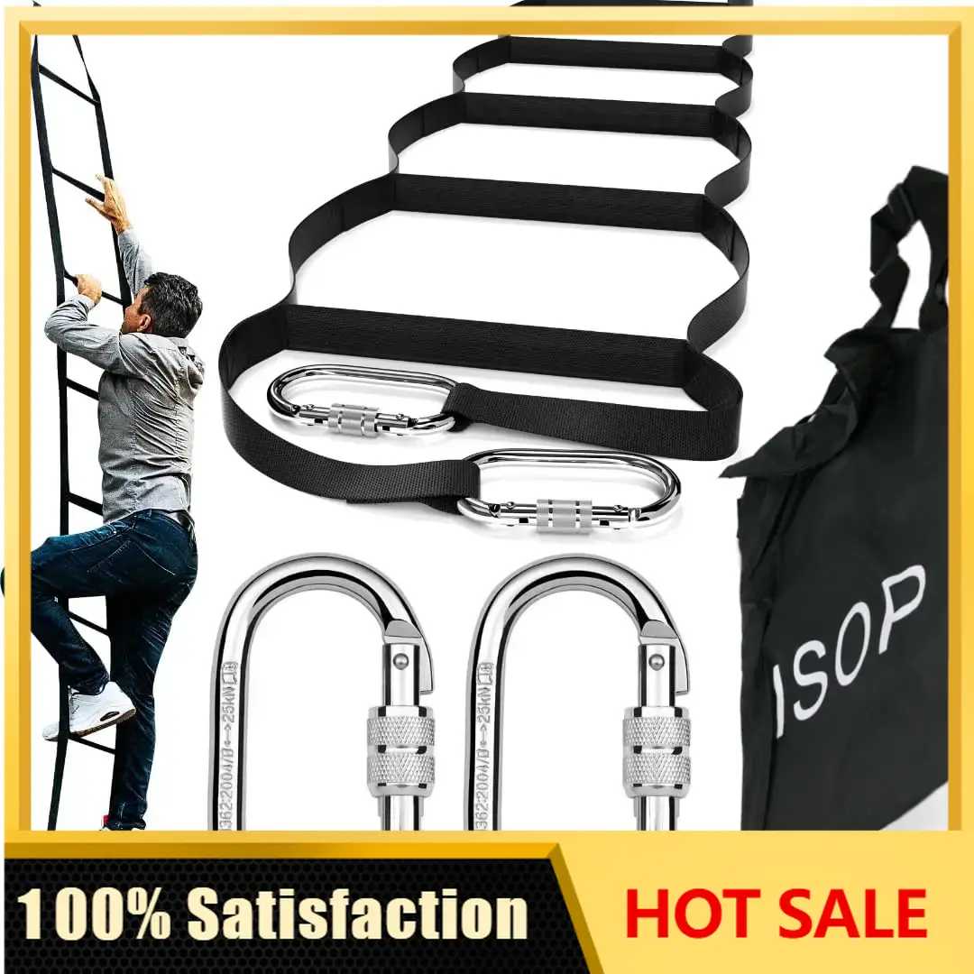 Fire Escape Ladder - Wielorazowa drabina ewakuacyjna na 3 piętra,