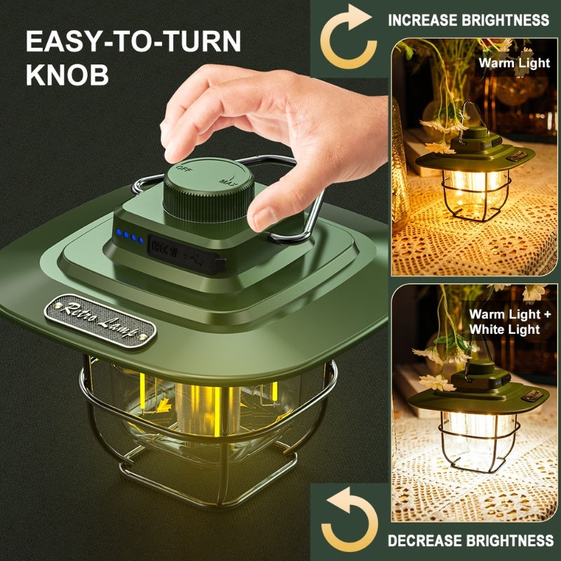 Vintage'owa lampa kempingowa L – Power Outage Light recenzja i cena