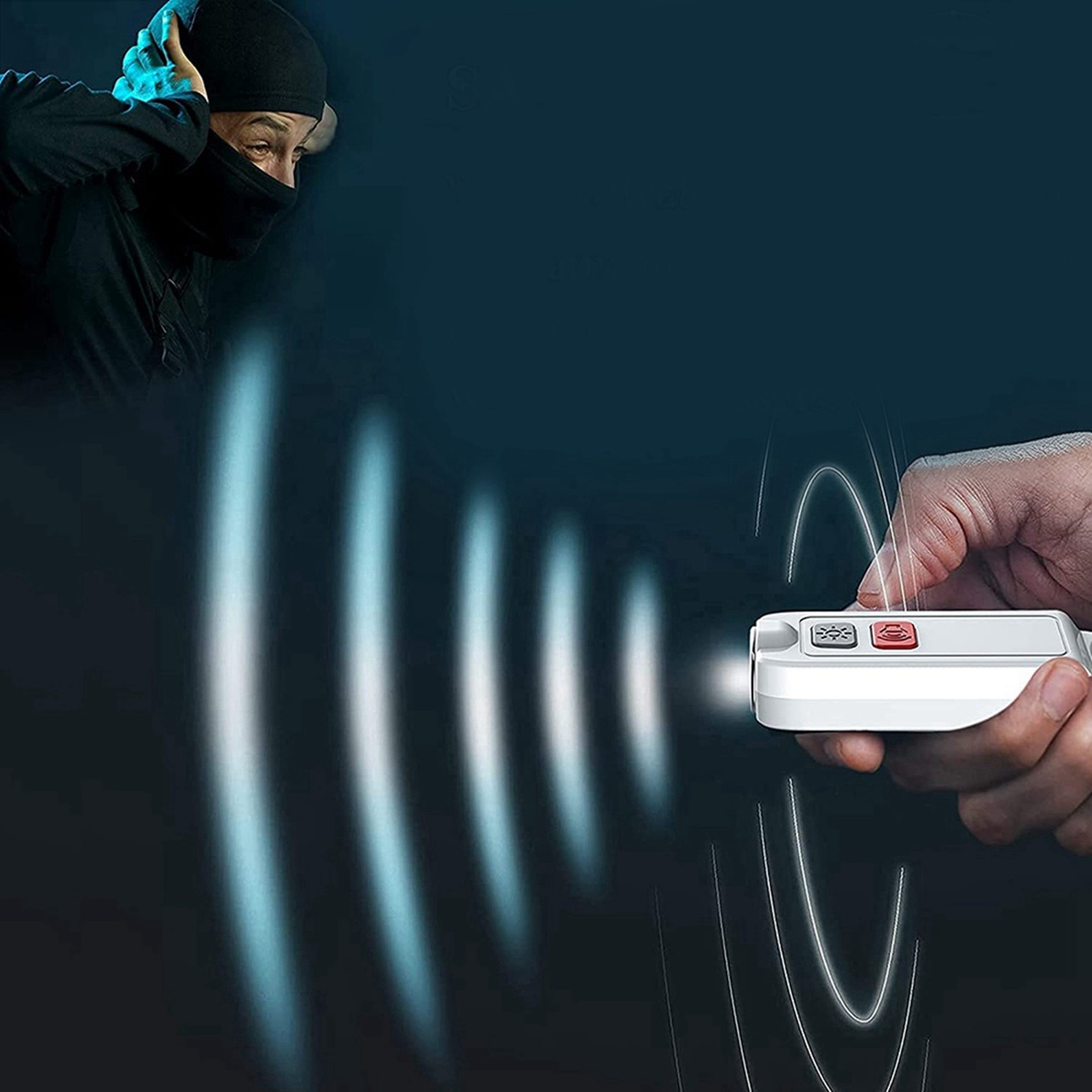 Osobisty alarm FULL-2X, alarm  – Personal Alarm Keychain recenzja i cena