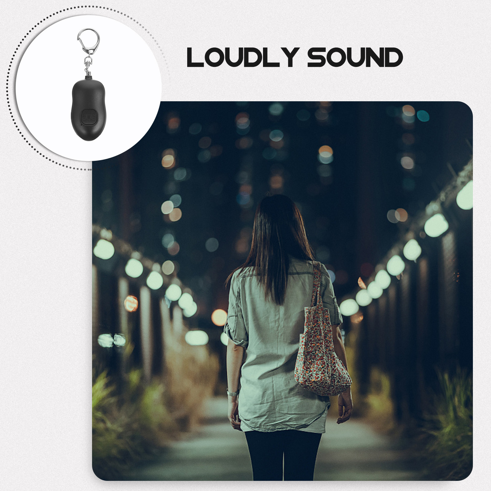 1 szt. Osobisty alarm bezpiecz – Personal Alarm Keychain recenzja i cena