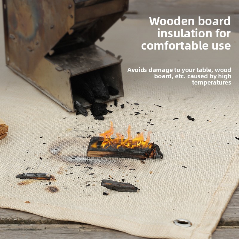 Ognioodporna mata na kemping,  – Fire Blanket Kitchen recenzja i cena