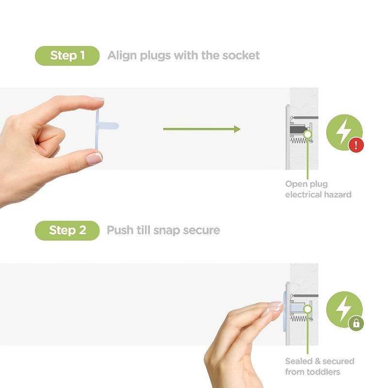 Przezroczysta osłona gniazdka, – Outlet Cover Baby recenzja i cena